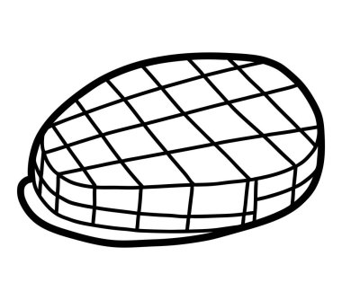 Boyama kitabı, çizgi film şapka, Düz şapka