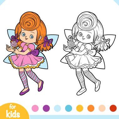 Boyama kitabı, Candy Fairy