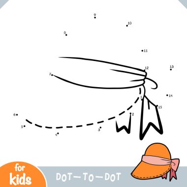 Sayılar oyunu, nokta çocuklar için oyun nokta, Visor şapka