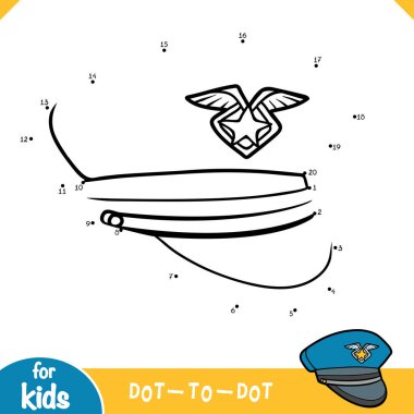 Sayılar oyunu, eğitim nokta nokta oyunu, Polis şapka