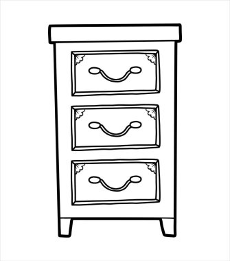 Boyama kitabı, çekmece sandığı