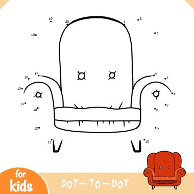 Sayılar oyunu, çocuklar için eğitim oyunu, Koltuk