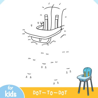 Sayılar oyunu, çocuklar için eğitim oyunu, Mama Sandalyesi