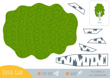 Çocuklar için Eğitim kağıt oyunu, Huş