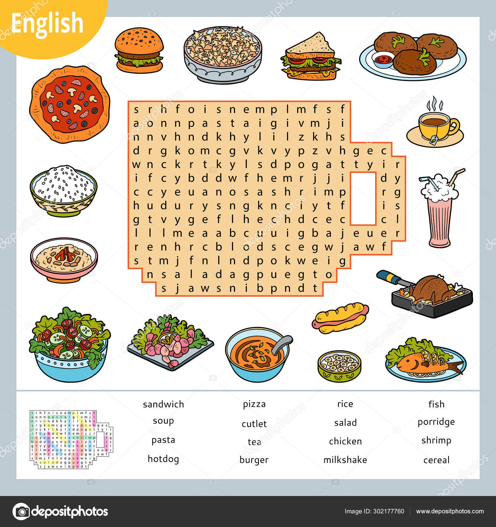 Planilha de quebra-cabeça de busca de palavras do mês do jogo de busca de  palavras para aprender inglês.