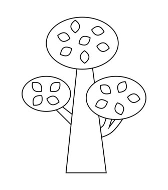 Boyama kitabı, Meşe