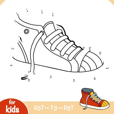 Sayılar oyunu, çocuklar için eğitim oyunu, Sneakers