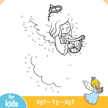 Numaralar oyunu, çocuklar için eğitim oyunu, Angel.