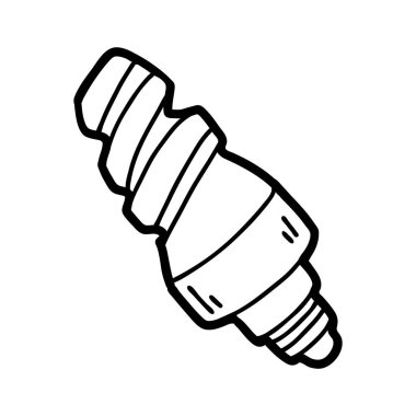 Çocuklar için boyama kitabı, enerji tasarrufu ampulü