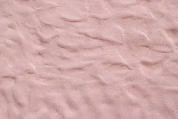 Padrão Parede Concreto Rosa Forma Onda Parede Cimento Rosa Abstrata — Fotografia de Stock