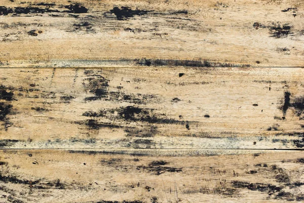 Stare Drewno Wzór Teksturowanej Nieczysty Oszalować Góry Drewniany Stół Restauracji — Zdjęcie stockowe