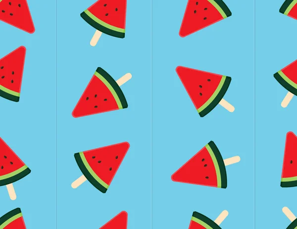 Slice watermelon seamless background.