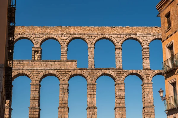 Римский Акведук Сеговии — стоковое фото