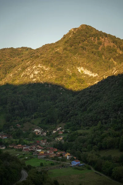İspanya 'daki asturias Dağları manzarası