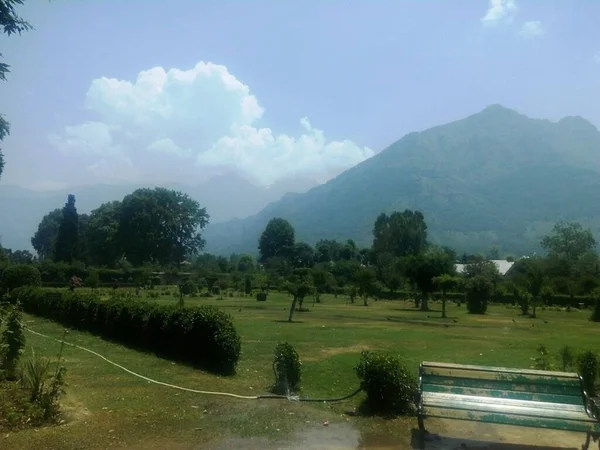 Θέα Ενός Πάρκου Της Κασμίρ — Φωτογραφία Αρχείου