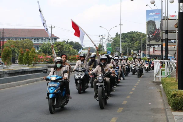 September 2019 Gejayan Indonesië Gejayan Roeping Indonesisch Gejayan Memanggil Vredesdemonstratie — Stockfoto