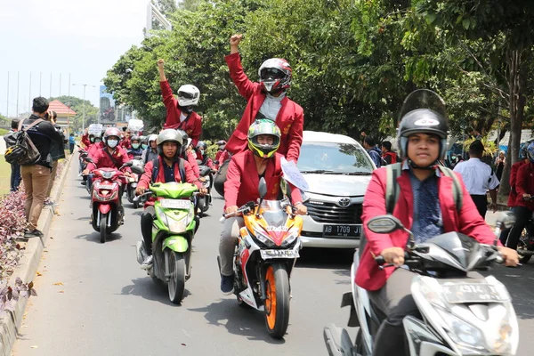 September 2019 Gejayan Indonesië Gejayan Roeping Indonesisch Gejayan Memanggil Vredesdemonstratie — Stockfoto