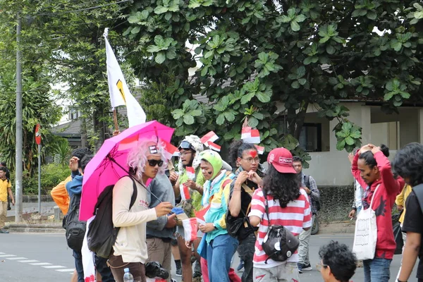 September 2019 Gejayan Indonesië Gejayan Roeping Indonesisch Gejayan Memanggil Vredesdemonstratie — Stockfoto
