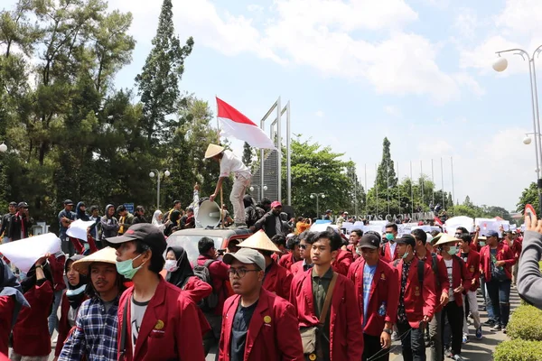 September 2019 Gejayan Indonesien Der Friedensdemonstration Gejayan Calling Indonesisch Gejayan — Stockfoto