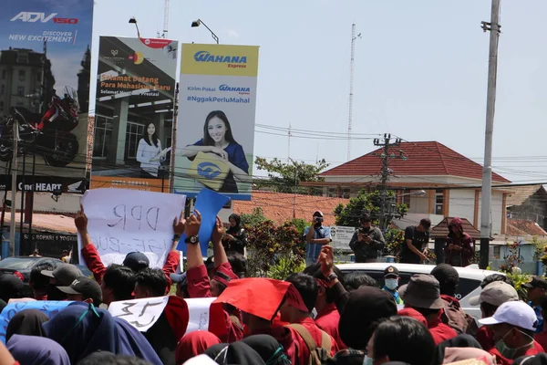 September 2019 Gejayan Indonesia Gejayan Calling Indonesian Gejayan Memanggil Peace — Stock Photo, Image