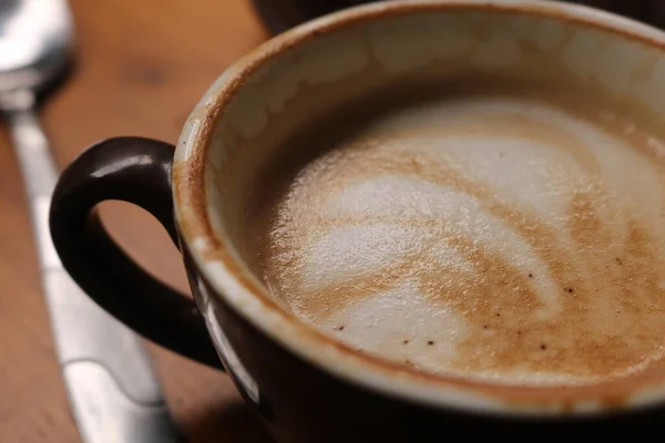 Coffe Latte Eftermiddagen — Stockfoto