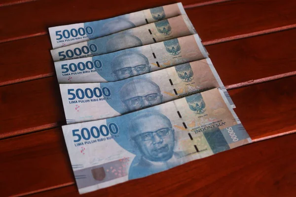 Indonesiska Rupiah Officiell Valuta Indonesien — Stockfoto