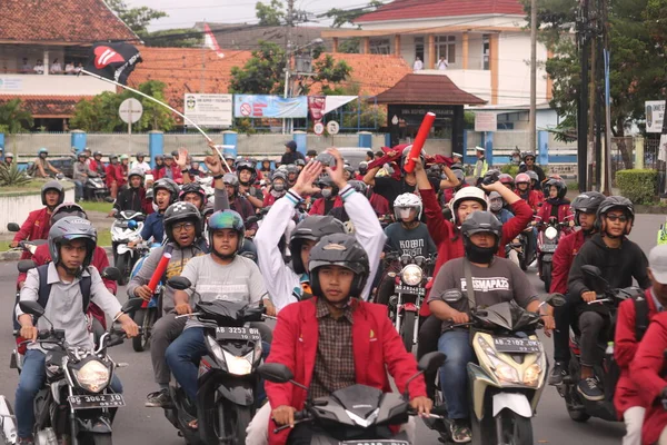 Березня 2020 Року Sleman Indonesia Gejayan Calling Movement Indonesian Gejayan — стокове фото