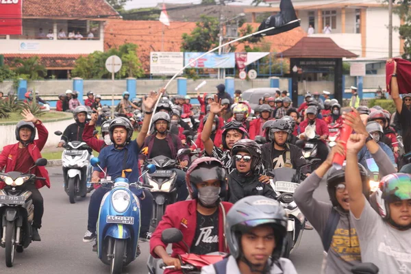 Березня 2020 Року Sleman Indonesia Gejayan Calling Movement Indonesian Gejayan — стокове фото