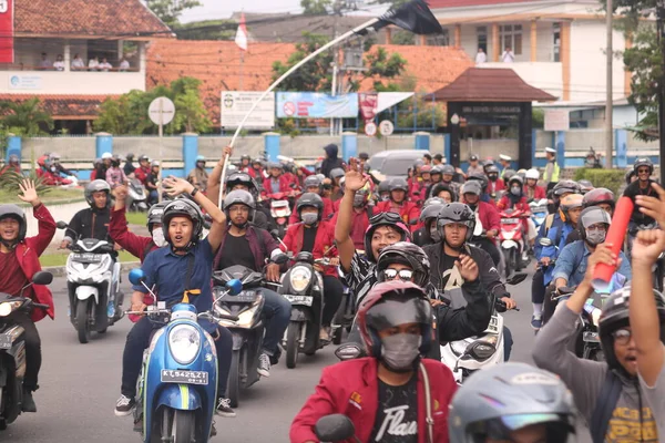 Березня 2020 Року Sleman Indonesia Gejayan Calling Movement Indonesian Gejayan — стокове фото