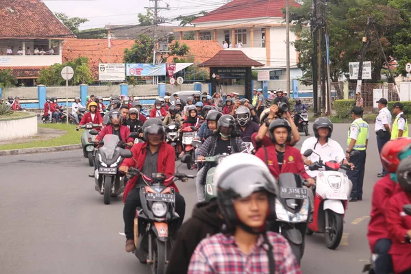 Березня 2020 Року Sleman Indonesia Gejayan Calling Movement Indonesian Gejayan — стокове фото