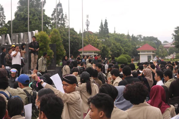 March 2020 Sleman Indonesia Gejayan Calling Movement Indonesian Gejayan Memanggil — Stock Photo, Image