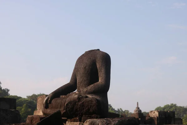 Sewu Endonezya Nın Başkenti Prambanan 800 Metre Kuzeyinde Yer Alan — Stok fotoğraf