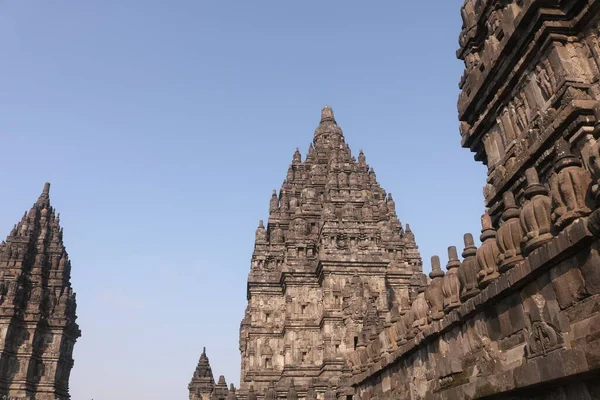 Prambanan Rara Jonggrang Templo Hindú Del Siglo Región Especial Yogyakarta —  Fotos de Stock