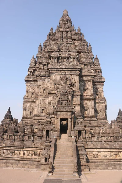 Prambanan Eller Rara Jonggrang Talet Hinduiska Tempel Förening Special Region — Stockfoto