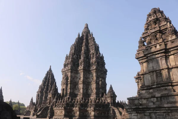 Prambanan Rara Jonggrang Templo Hindu Século Região Especial Yogyakarta Indonésia — Fotografia de Stock