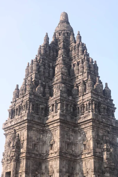 Prambanan Nebo Rara Jonggrang Hinduistický Chrámový Komplex Století Zvláštní Oblasti — Stock fotografie