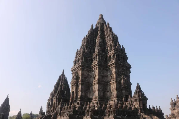 Prambanan Oder Rara Jonggrang Ist Ein Hinduistischer Tempelkomplex Aus Dem — Stockfoto