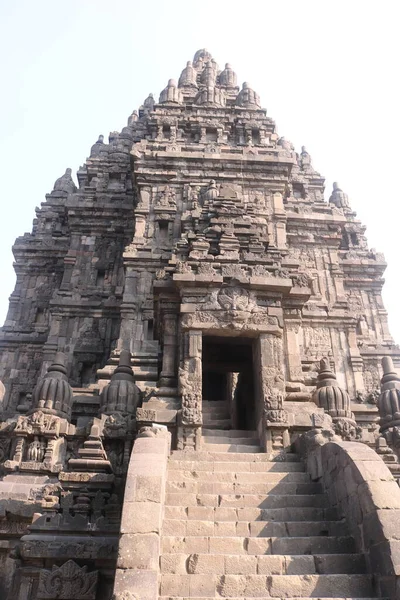 Prambanan Eller Rara Jonggrang Talet Hinduiska Tempel Förening Special Region — Stockfoto