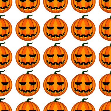 Cadılar Bayramı Balkabağı ile Seamless Modeli