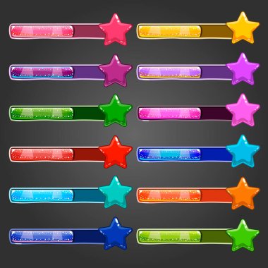 Çizgi film yıldızlı büyük set oyunu kaynak çubuğu