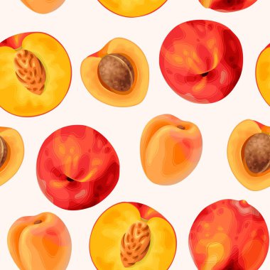 Şeftali seamless modeli