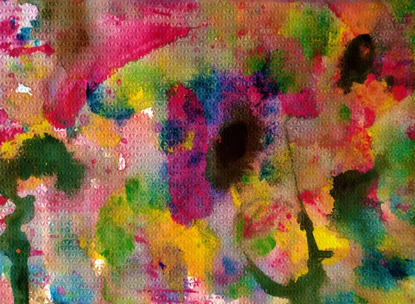 Multicolor Manchas Aquarela Fundo Colorido — Fotografia de Stock