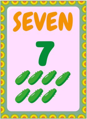 Salatalık tasarımı ile okul öncesi ve bebek matematiği