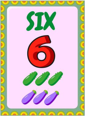 Patlıcan ve salatalık tasarımı ile okul öncesi yürüme matematiği