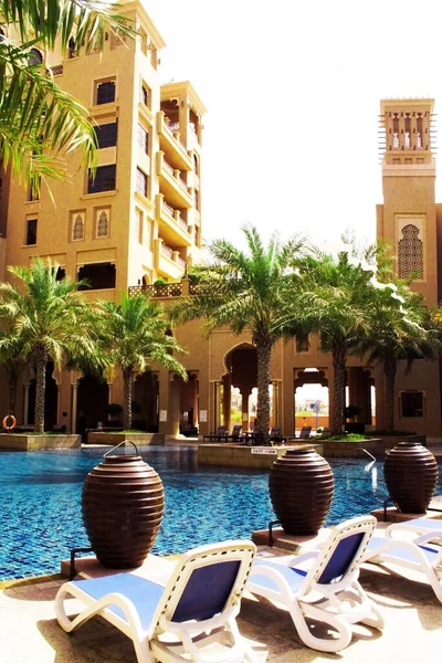 Summer Pool Arab Emirates — Stock Photo, Image