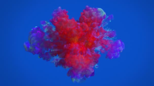 Colored Smoke Explosion High Quality Video Colored Smoke Explosion — Stock Video