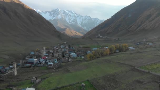 格鲁吉亚Ushguli村 — 图库视频影像