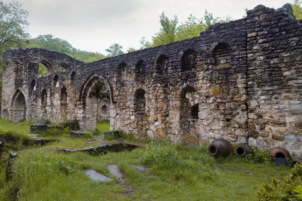 Zříceniny Akademie Ikalto Starobylém Klášteře Ikalto Kakheti — Stock fotografie