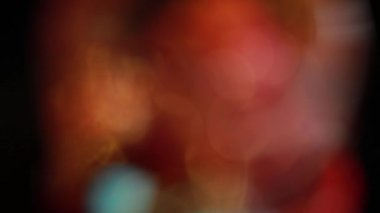 Nettipattam, arka plan için soyut bokeh siyah arkaplanı bulanıklaştırdı, parlayan parlak bokeh dağıldı ve altın ışıltılar arka planda.