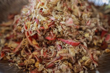 Taze kesilmiş muz çiçeği, muz çiçeği.